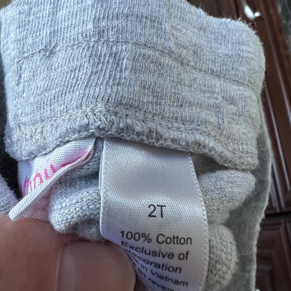 Jumping Beans 2T Gray Soft Girls Shorts - Picture 4 of 5